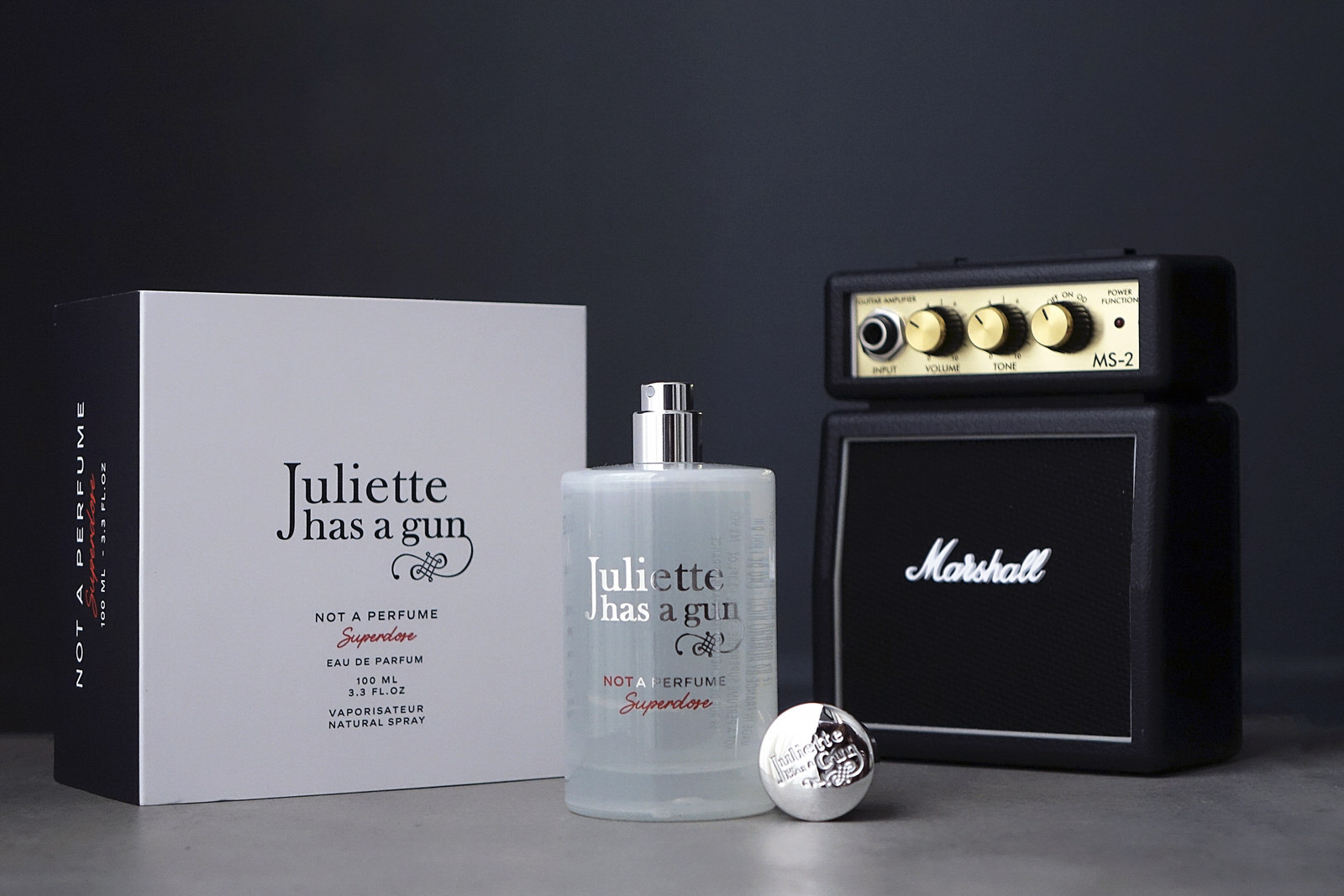 Le nouveau parfum Not a Perfume Superdose de Juliette has a gun