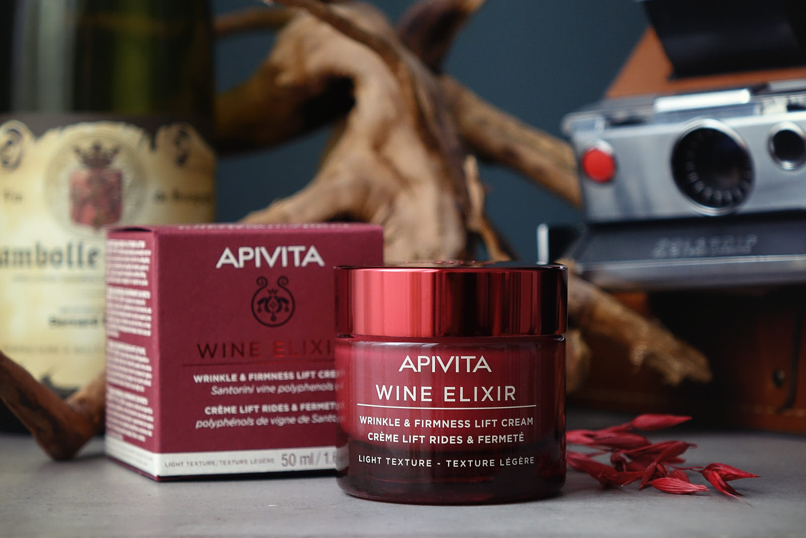 La nouvelle gamme de soins d'Apivita, "Wine Elixir"