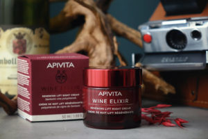 La nouvelle gamme de soins d'Apivita, "Wine Elixir"
