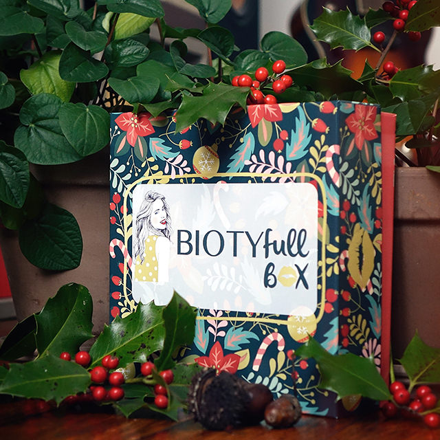 BIOTYfull Box de décembre 2020 - box beauté de noël