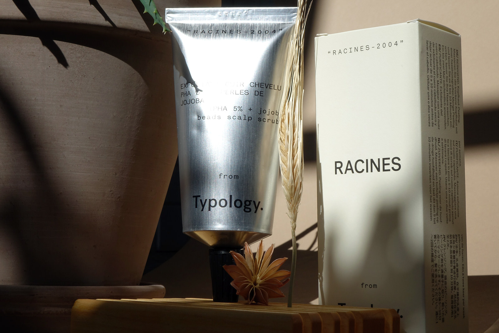 la gamme de shampoings de Typology