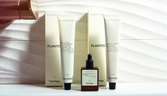 Cosmétiques à la lavande par Typology