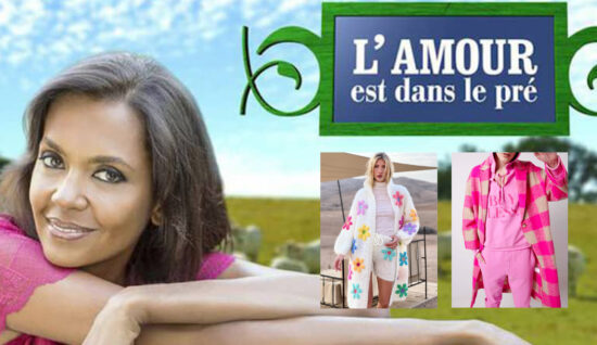 les looks de karine lemarchand dans l'amour est dans le pré