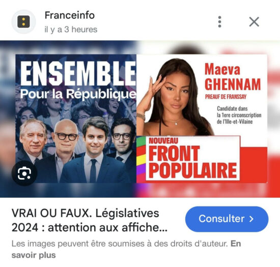 Maeva Ghennam et la politique - LFI