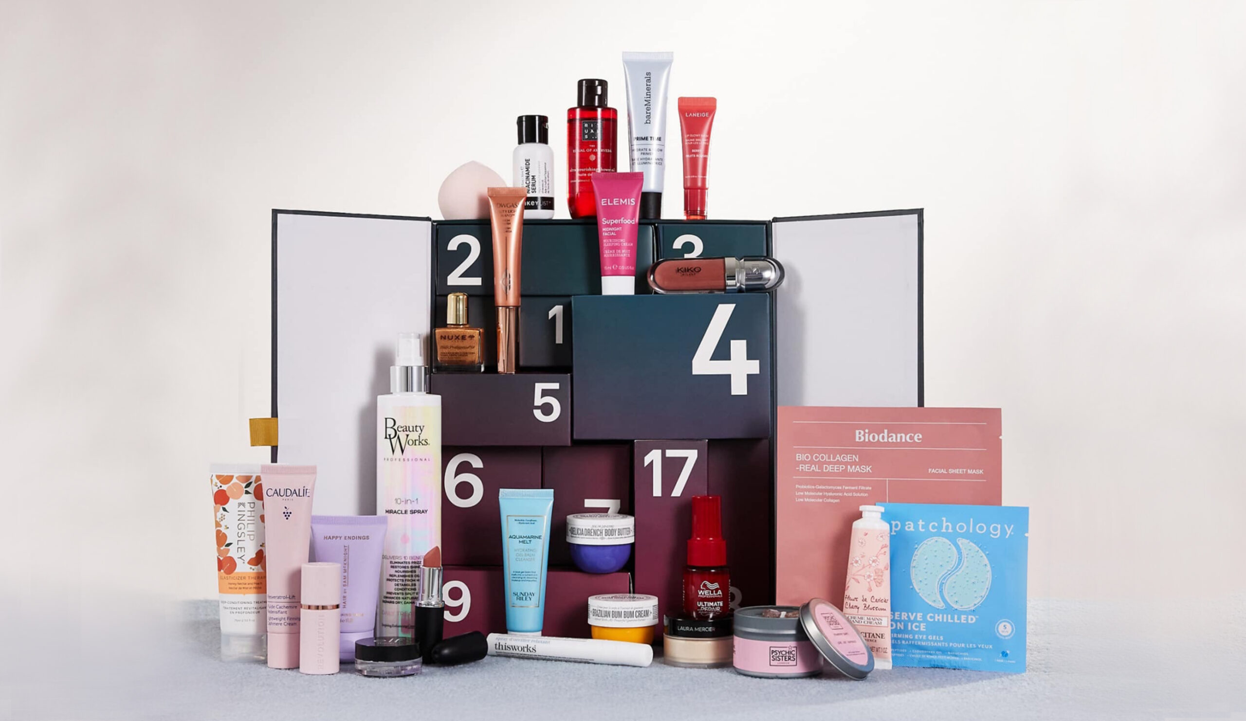 Le contenu du calendrier de l'avent Asos 2025