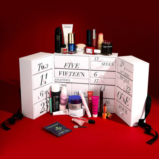 Le contenu du calendrier de l'avent Niche Beauty 2025