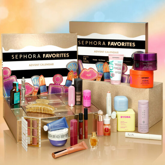 Le contenu du calendrier de l'avent Sephora Favorites 2025