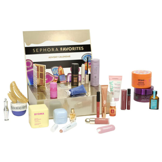 Le contenu du calendrier de l'avent Sephora Favorites 2025
