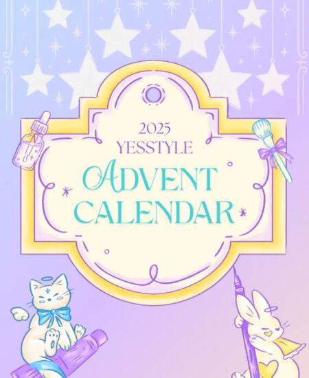 Contenu du calendrier de l'avent Yesstyle 2025