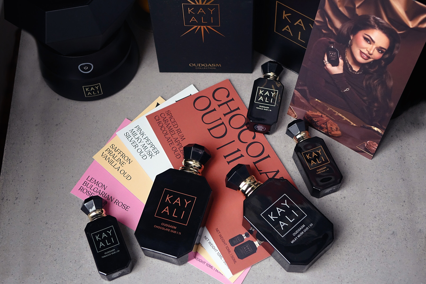 Les nouveaux parfums Oudgasm de Kayali, Chocolate et Milky