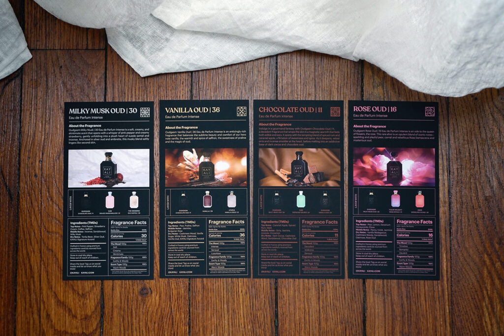 Les nouveaux parfums Oudgasm de Kayali, Chocolate et Milky