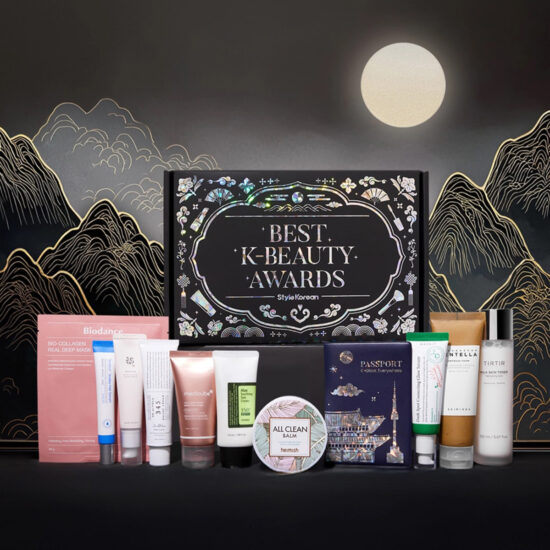 Contenu de la box beauté Style Korean, Best K-Beauty awards