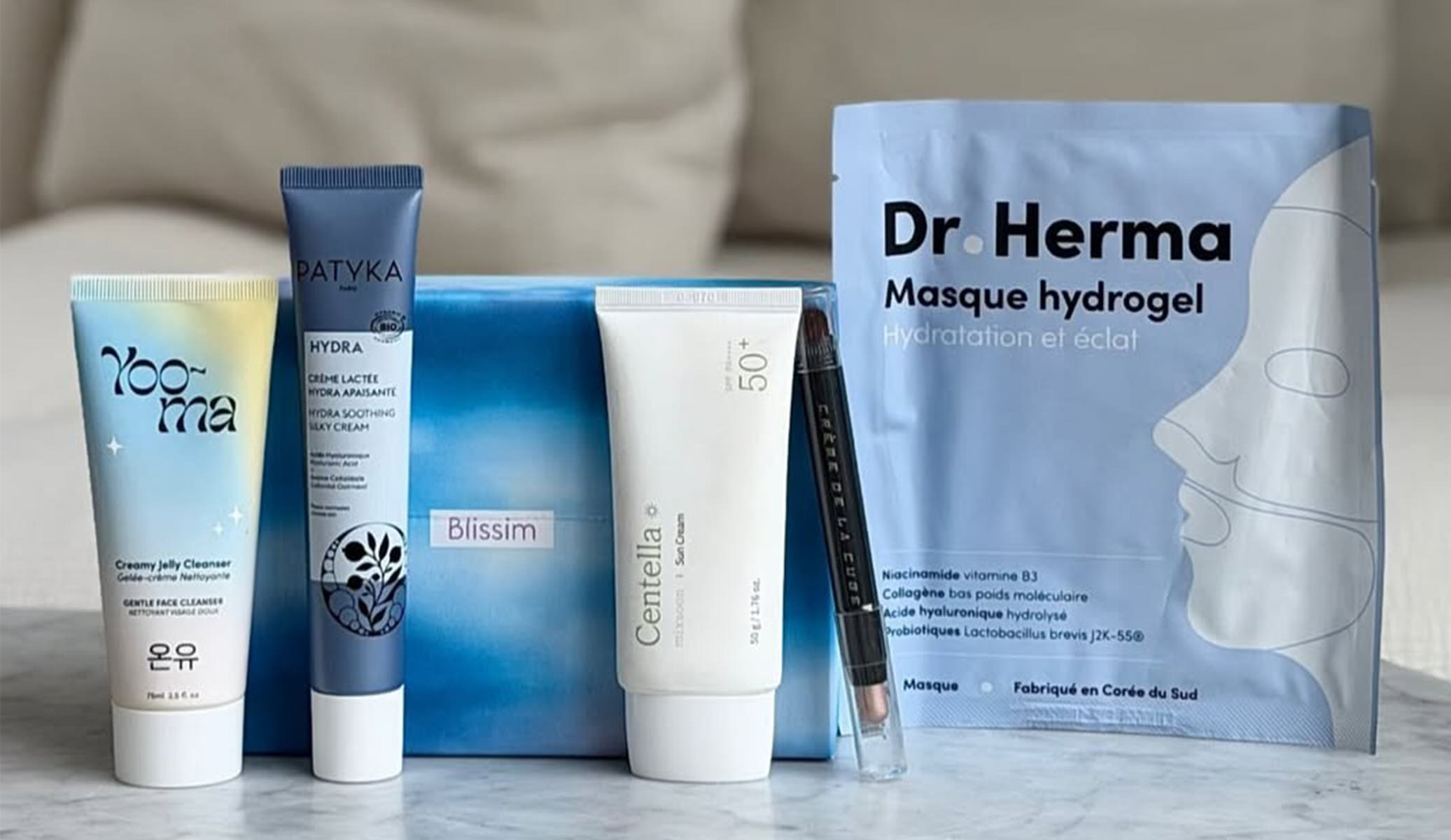 Contenu de la box Blissim de janvier 2026