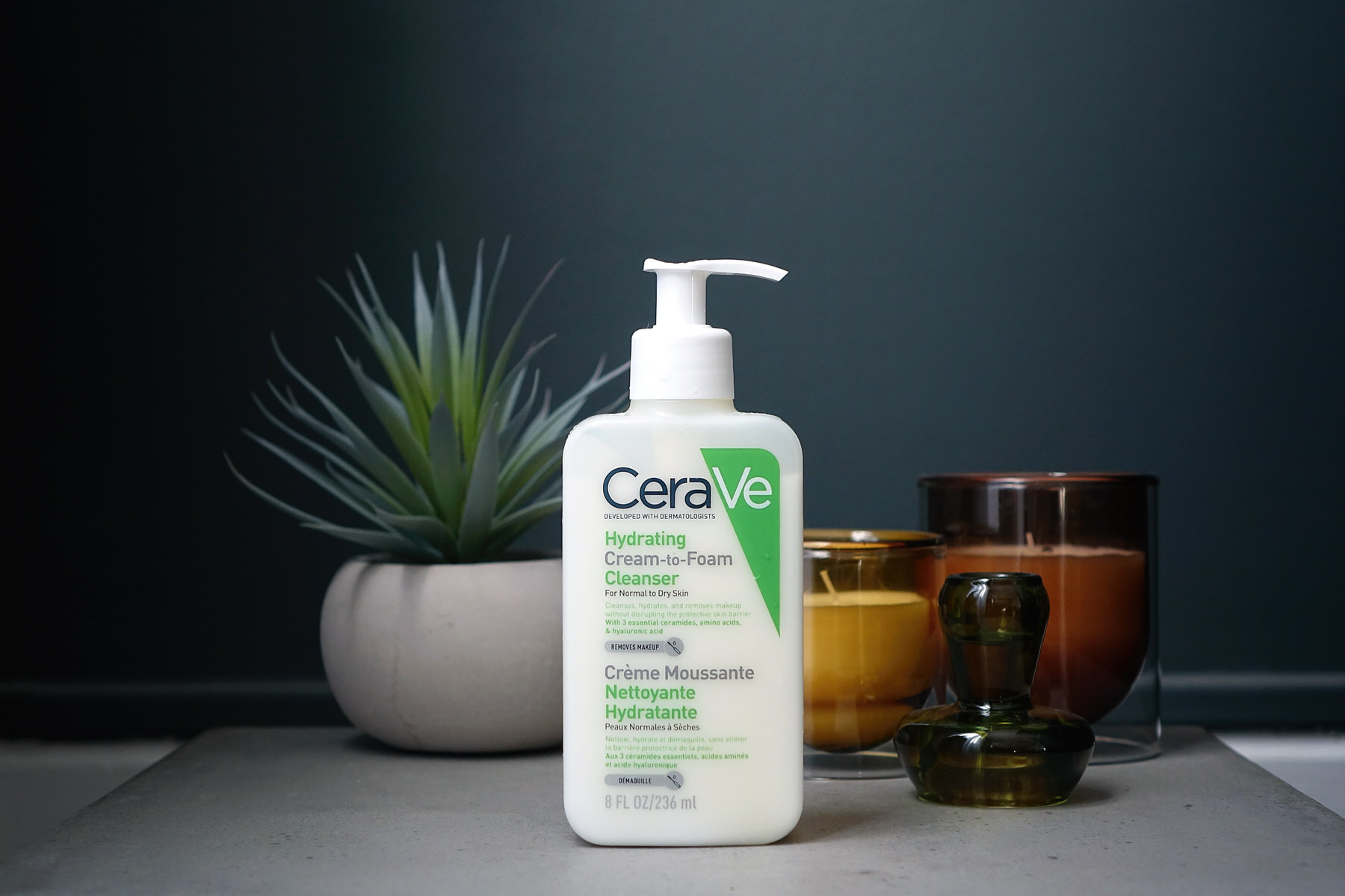 La crème moussante nettoyante Cerave