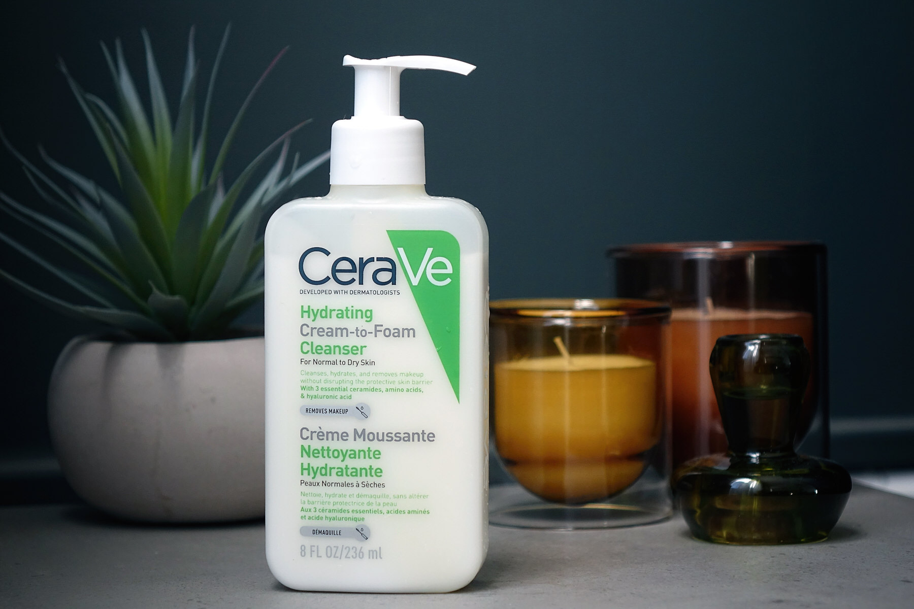 La crème moussante nettoyante Cerave