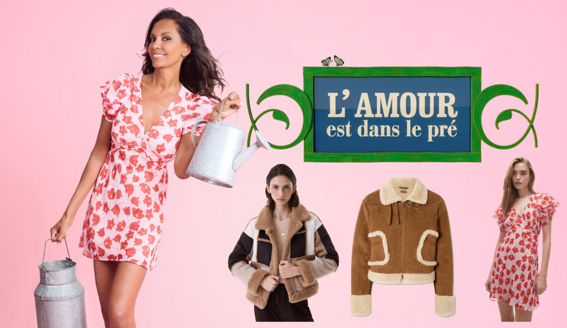 Les looks de Karine Le Marchand dans l'amour est dans le pré