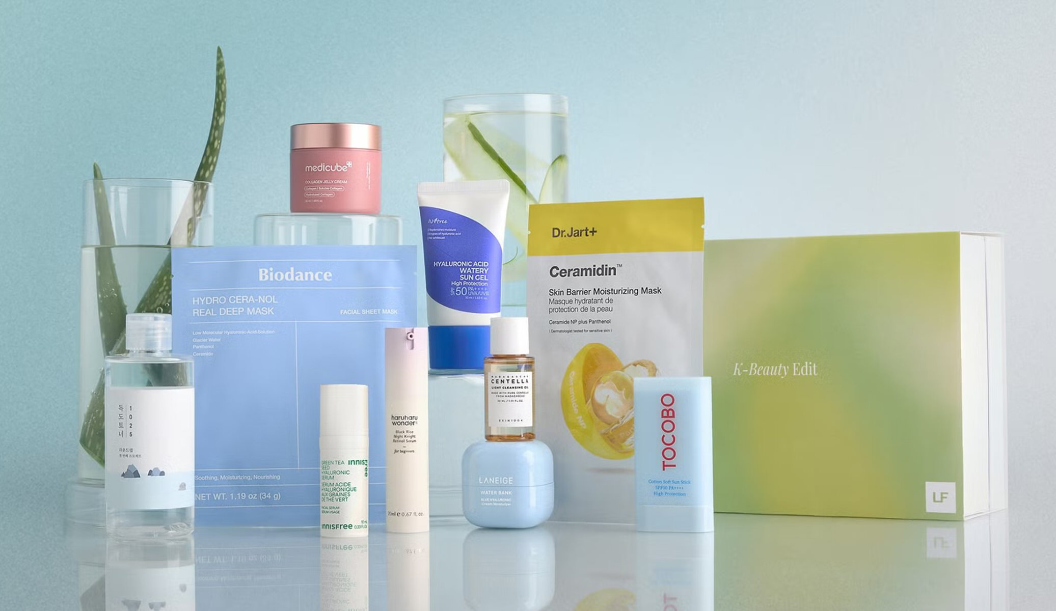 Box beauté de k-beauty par Lookfantastic