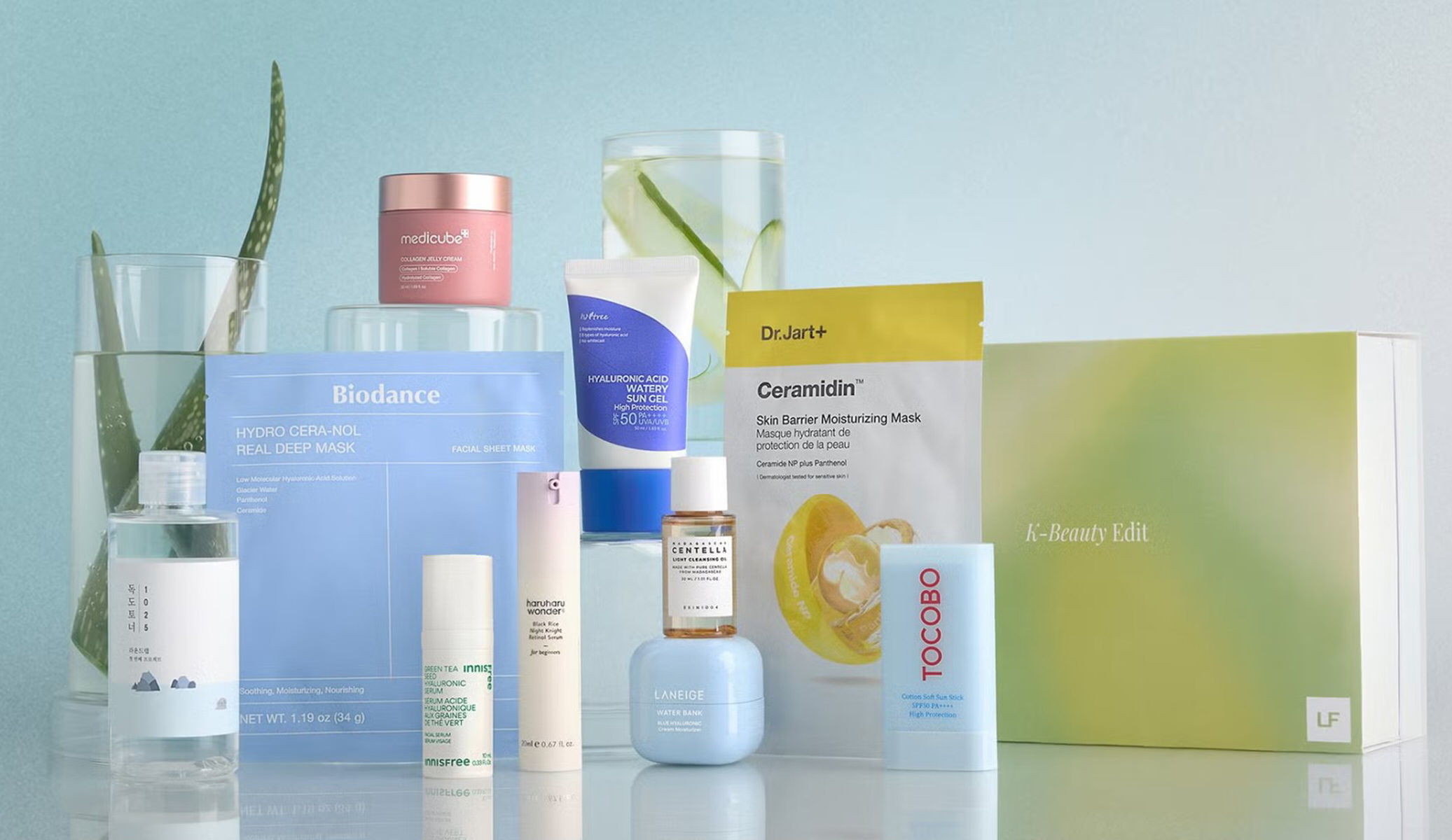 Box beauté de k-beauty par Lookfantastic