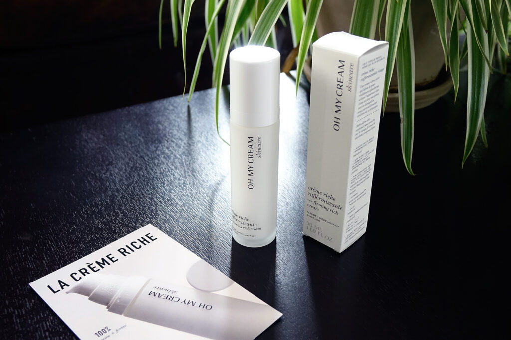 La Crème Riche Raffermissante de Oh My Cream