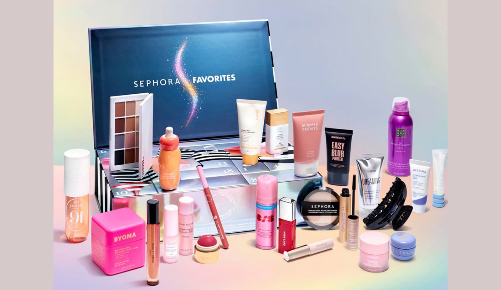 Le calendrier de l'avent SEPHORA 2026 - son contenu